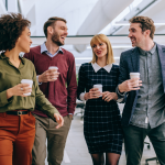 Koffie op het werk